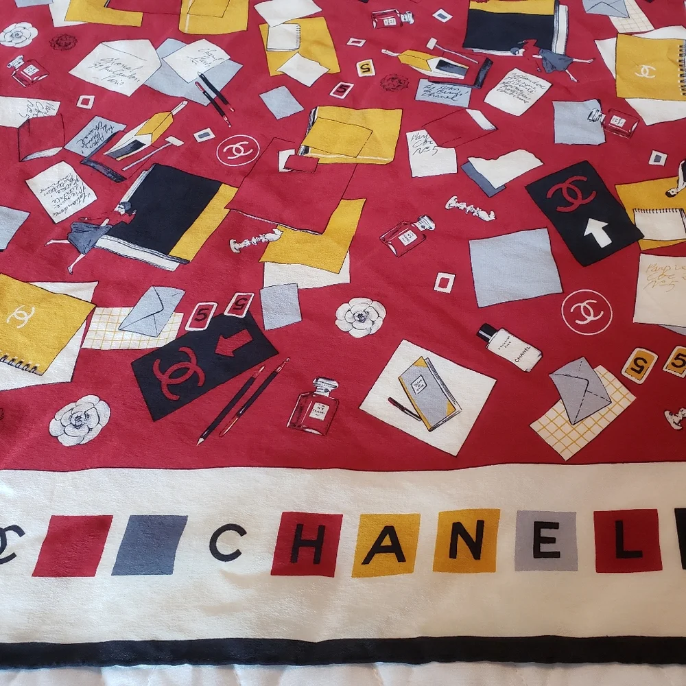 CHANEL vintage scarf